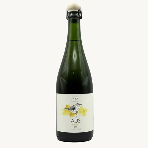Aus Bruant DO Cava Brut Nature 2022 by The Grape Escape from Catalunya; Alella, Spain, available at The Grape Escape Switzerland.