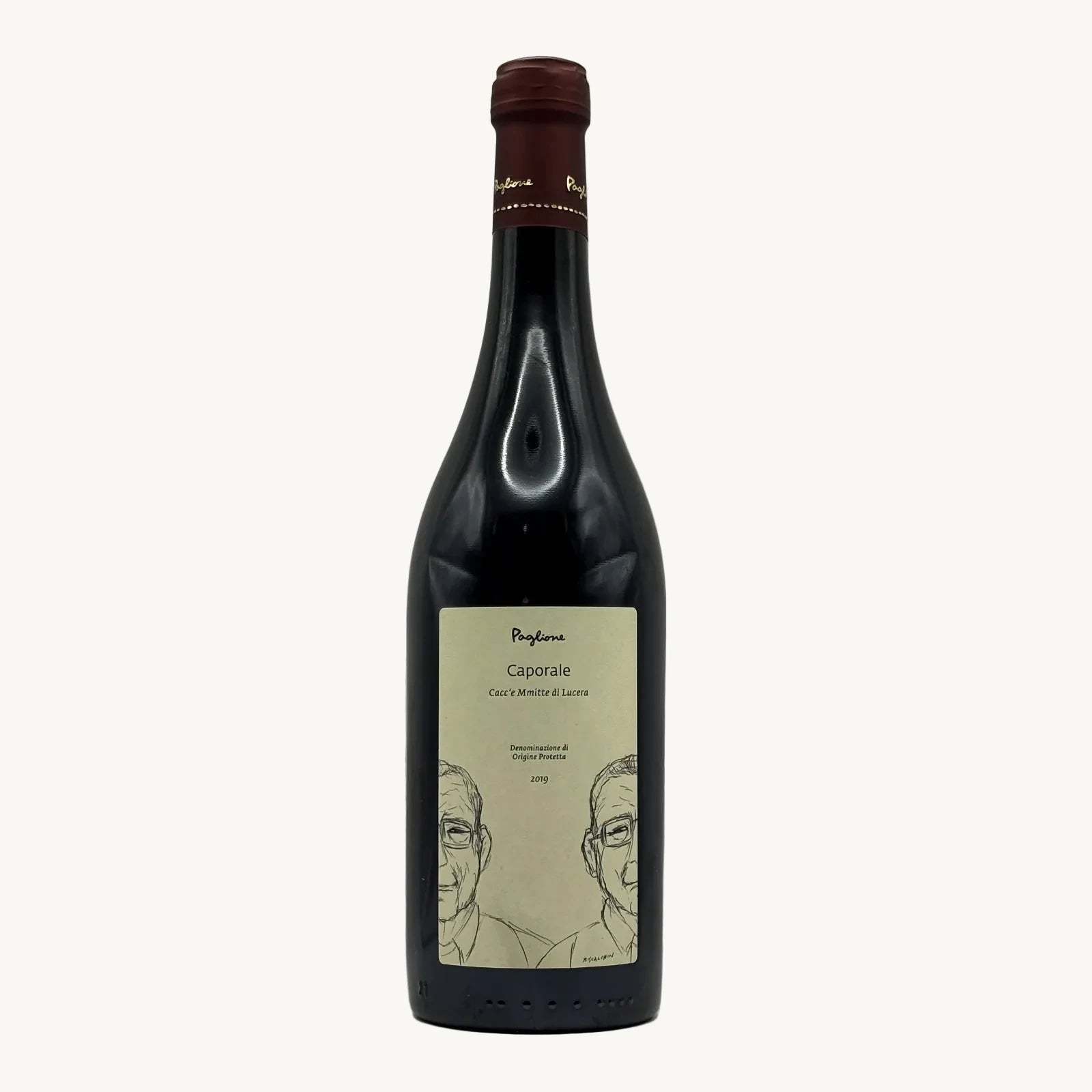 Caporale Cacc' e Mmitte di Lucera DOP 2019 by The Grape Escape from Puglia, Italy, available at The Grape Escape Switzerland.