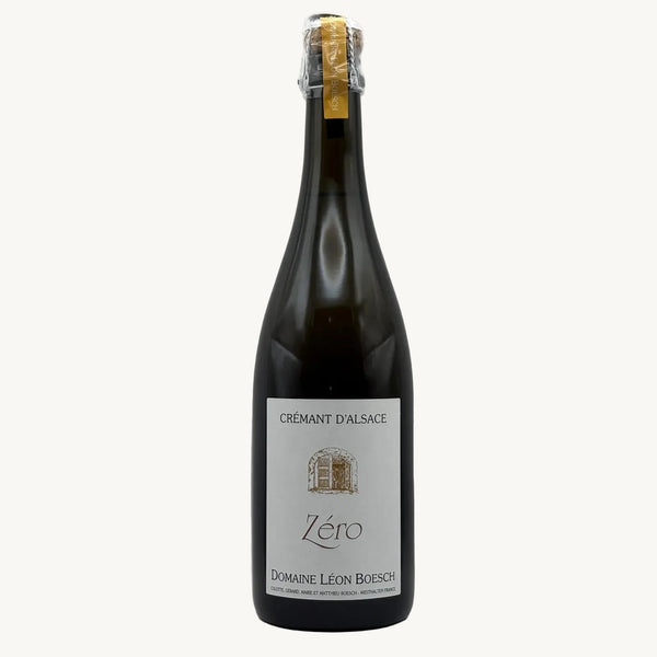 Zero Crémant d'Alsace AOC Brut Nature 2022 by The Grape Escape from Alsace, France, available at The Grape Escape Switzerland.