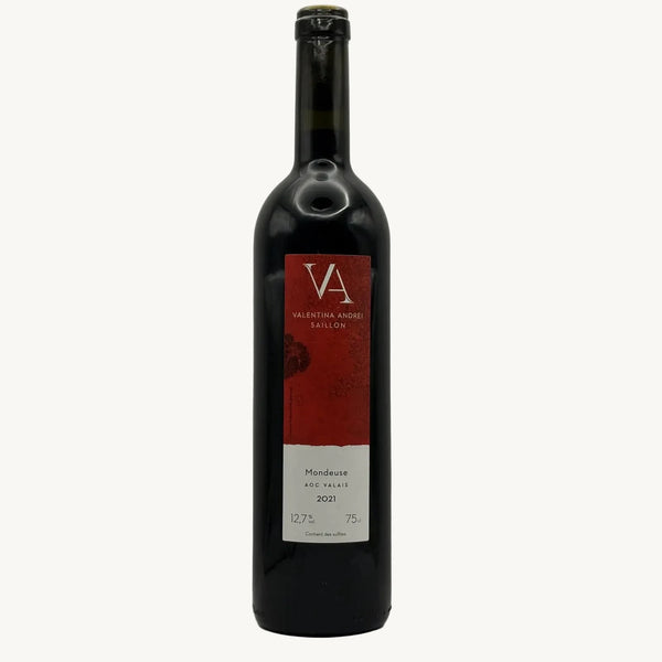 Mondeuse Valais AOC 2021 by The Grape Escape from Valais, Switzerland, available at The Grape Escape Switzerland.