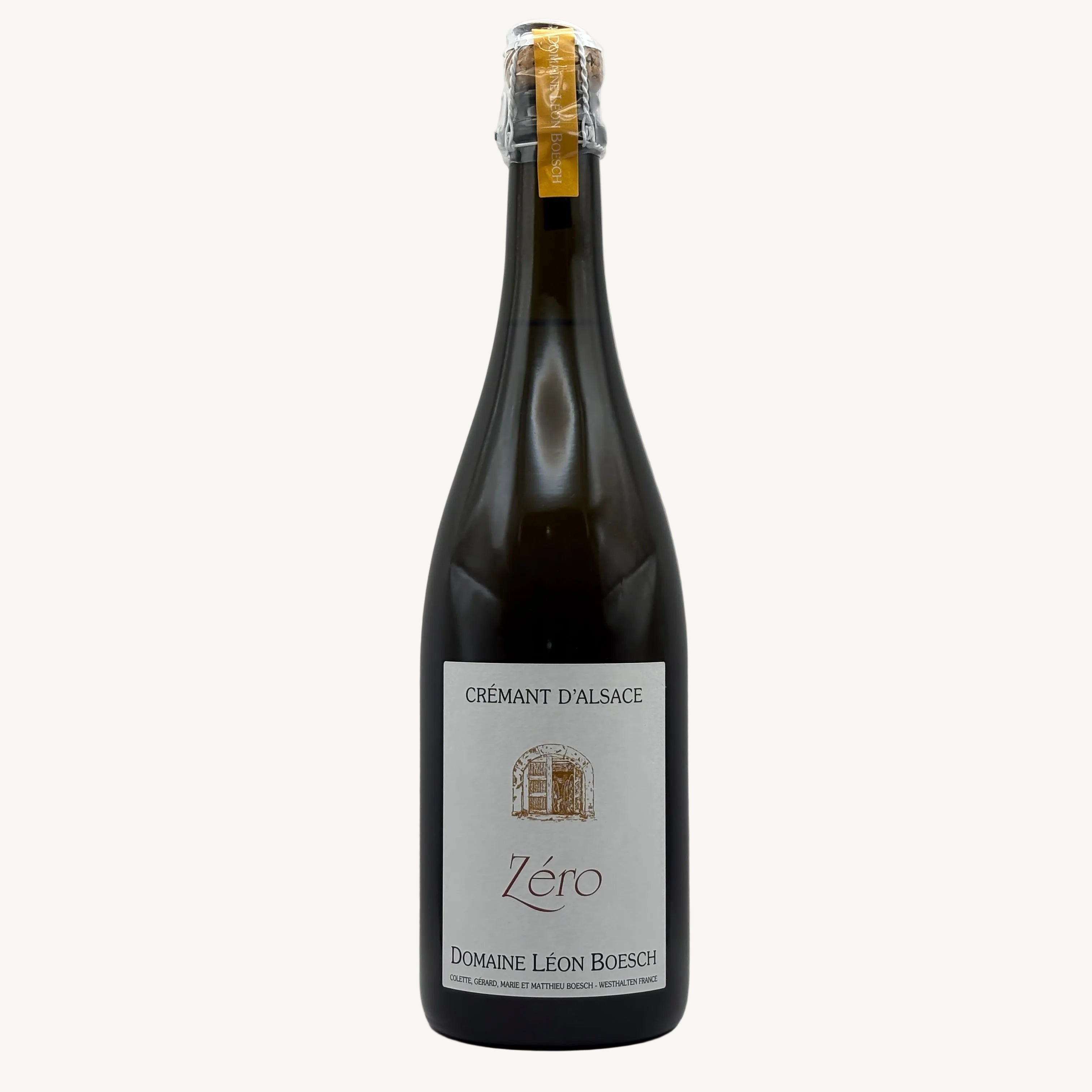 Zero Crémant d'Alsace AOC Brut Nature 2022 by The Grape Escape from Alsace, France, available at The Grape Escape Switzerland.